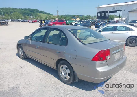 2003 Honda Civic Hybrid from USA, damaged, VIN JHMES96623S032374